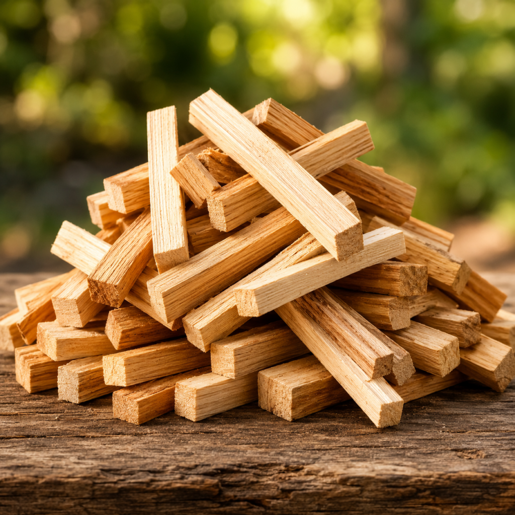 Anzündholz zum Anzünden im Kamin oder Ofen oder Feuerschale
